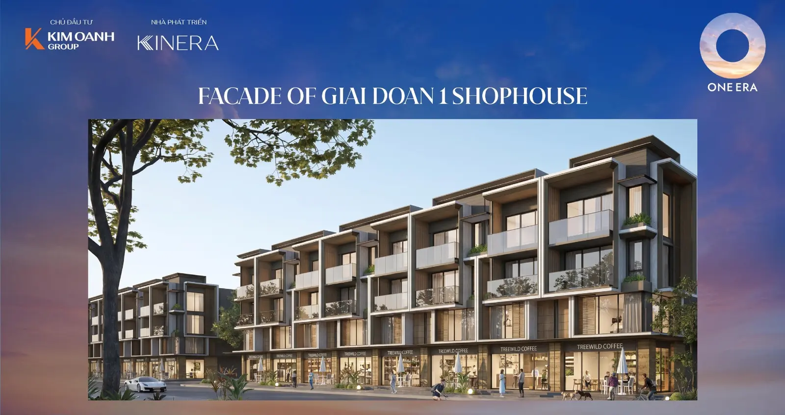 Shophouse One Era giai đoạn 1